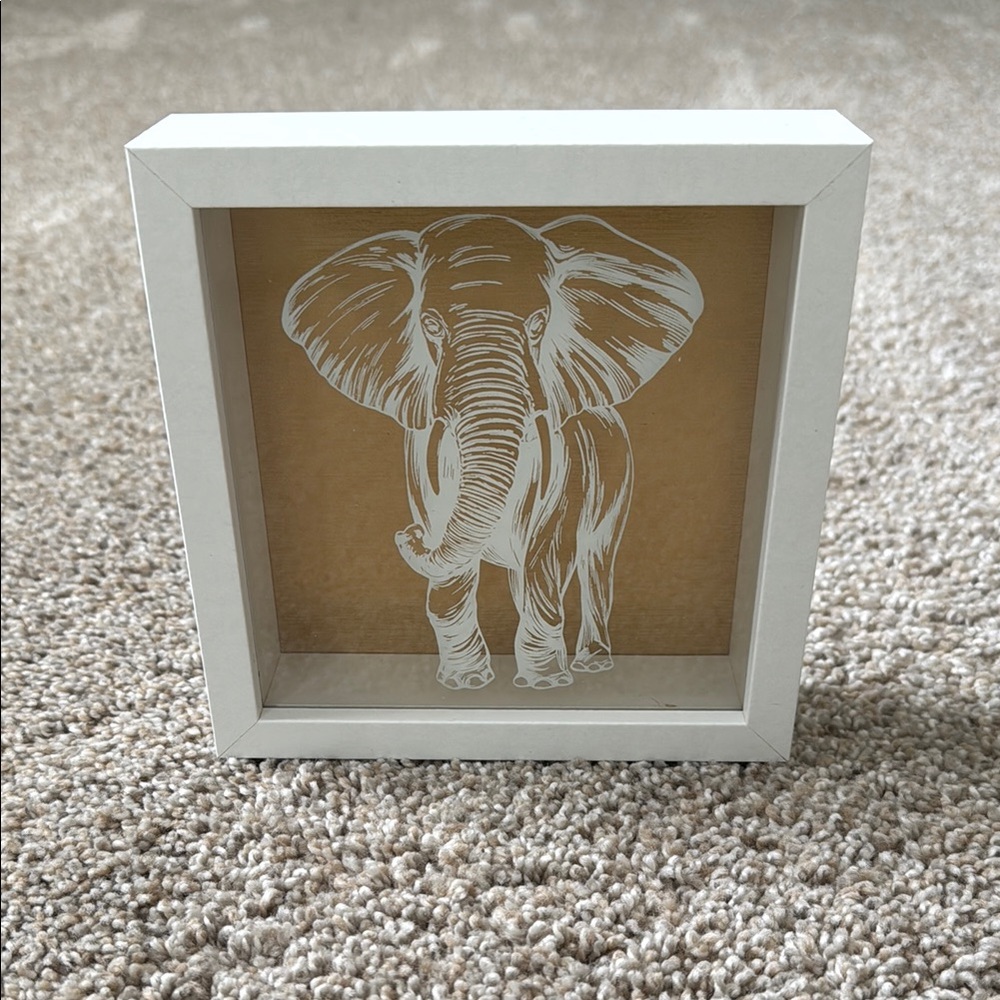 Elephant Shadow Box - Picture 2 of 6
